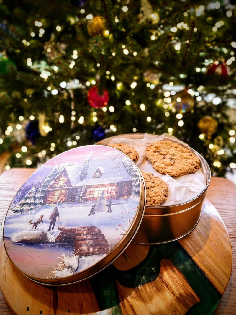 Christmas Cookie Tin